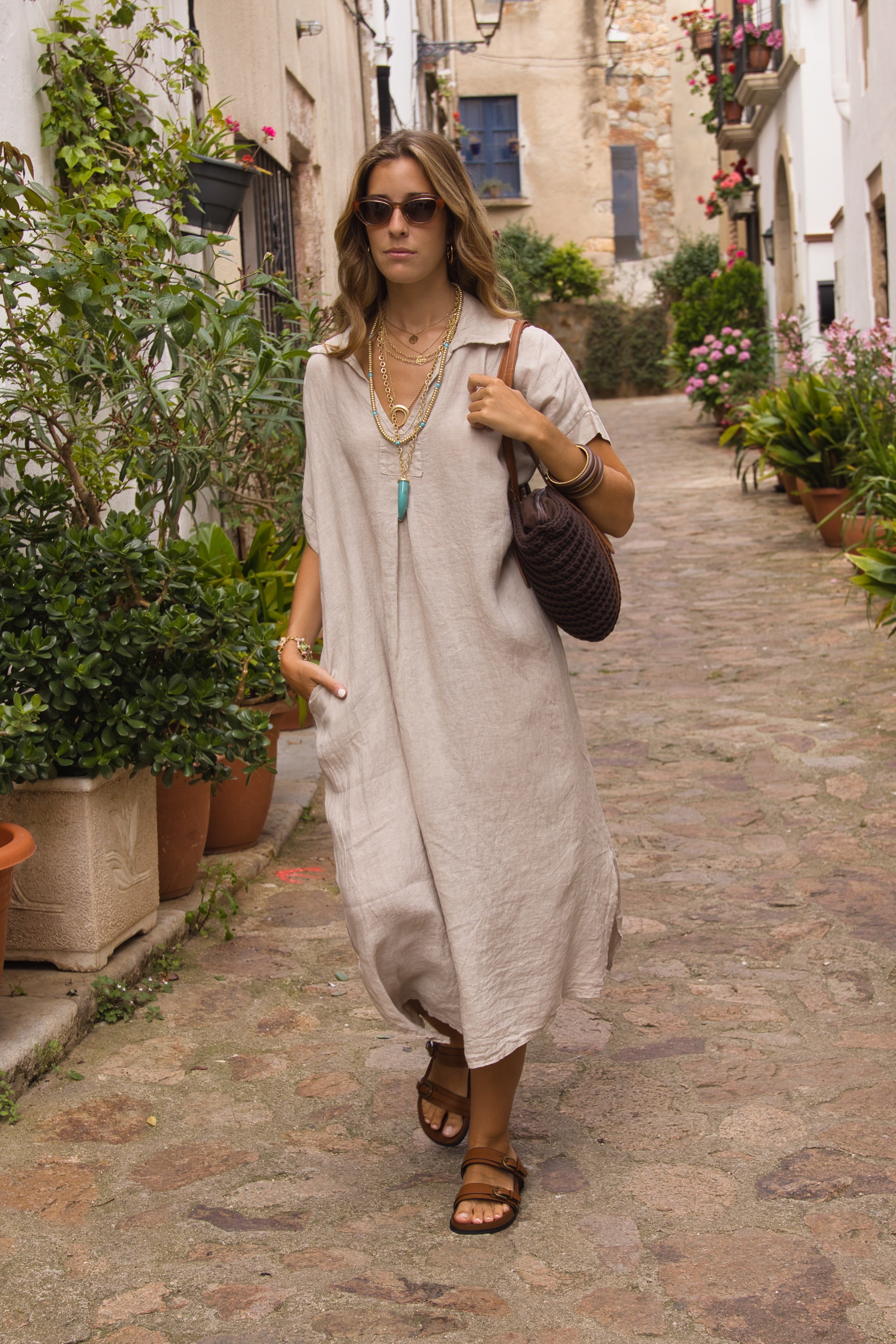 Vestido Lino Anita