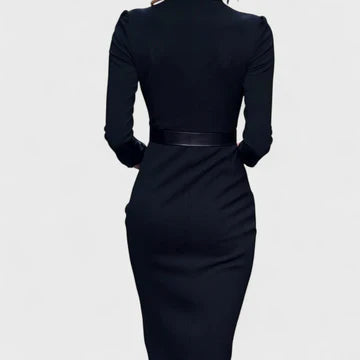 Beatriz | Vestido Negro Refinado