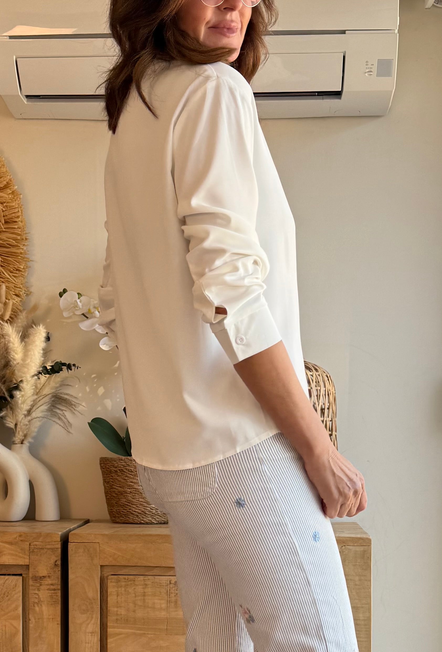 Blusa Básica Fluida