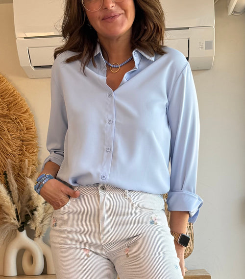Blusa Básica Fluida