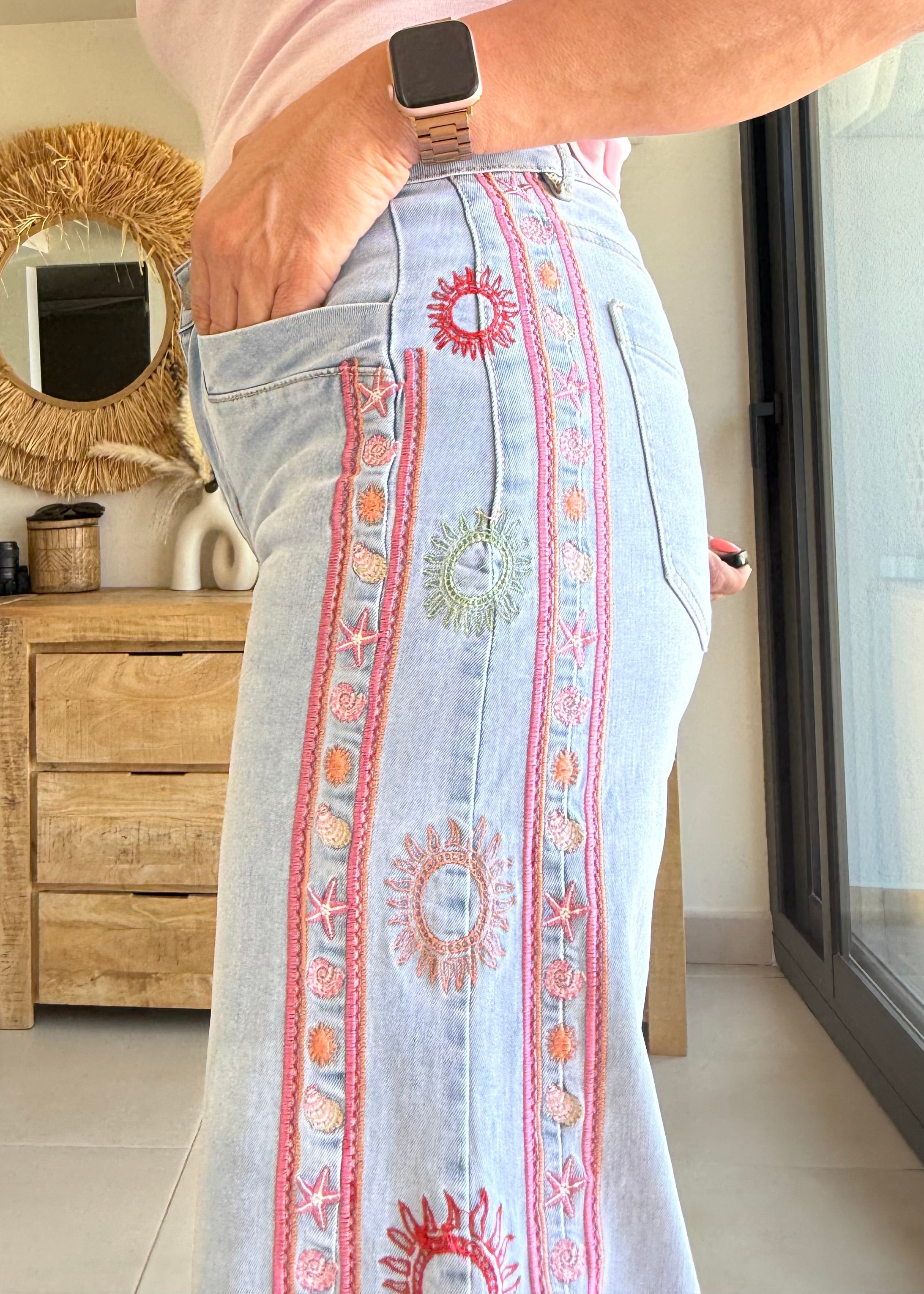 Tejano Boho Sun Bordado