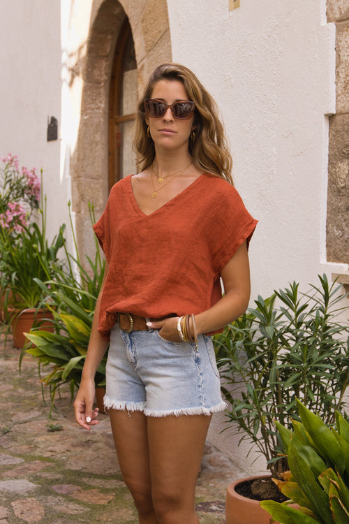 Blusa Lino Brisa