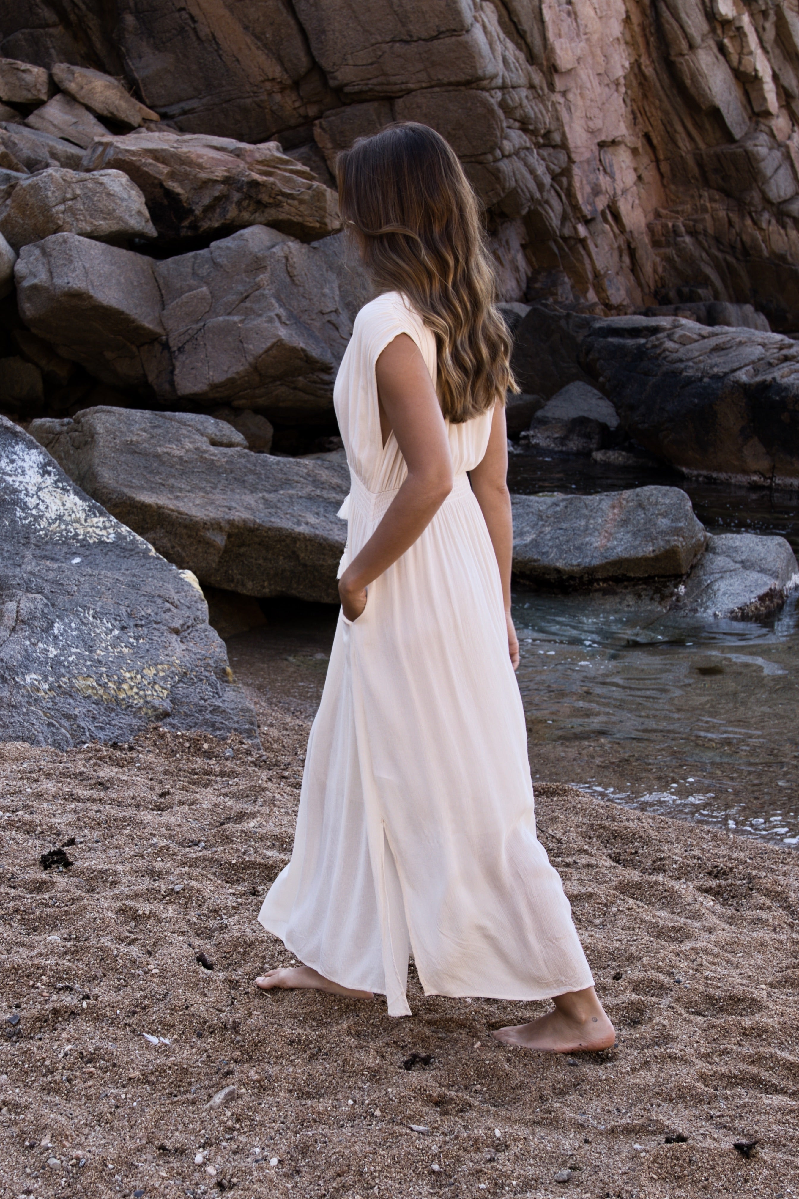 Vestido Fluido Brisa Natural