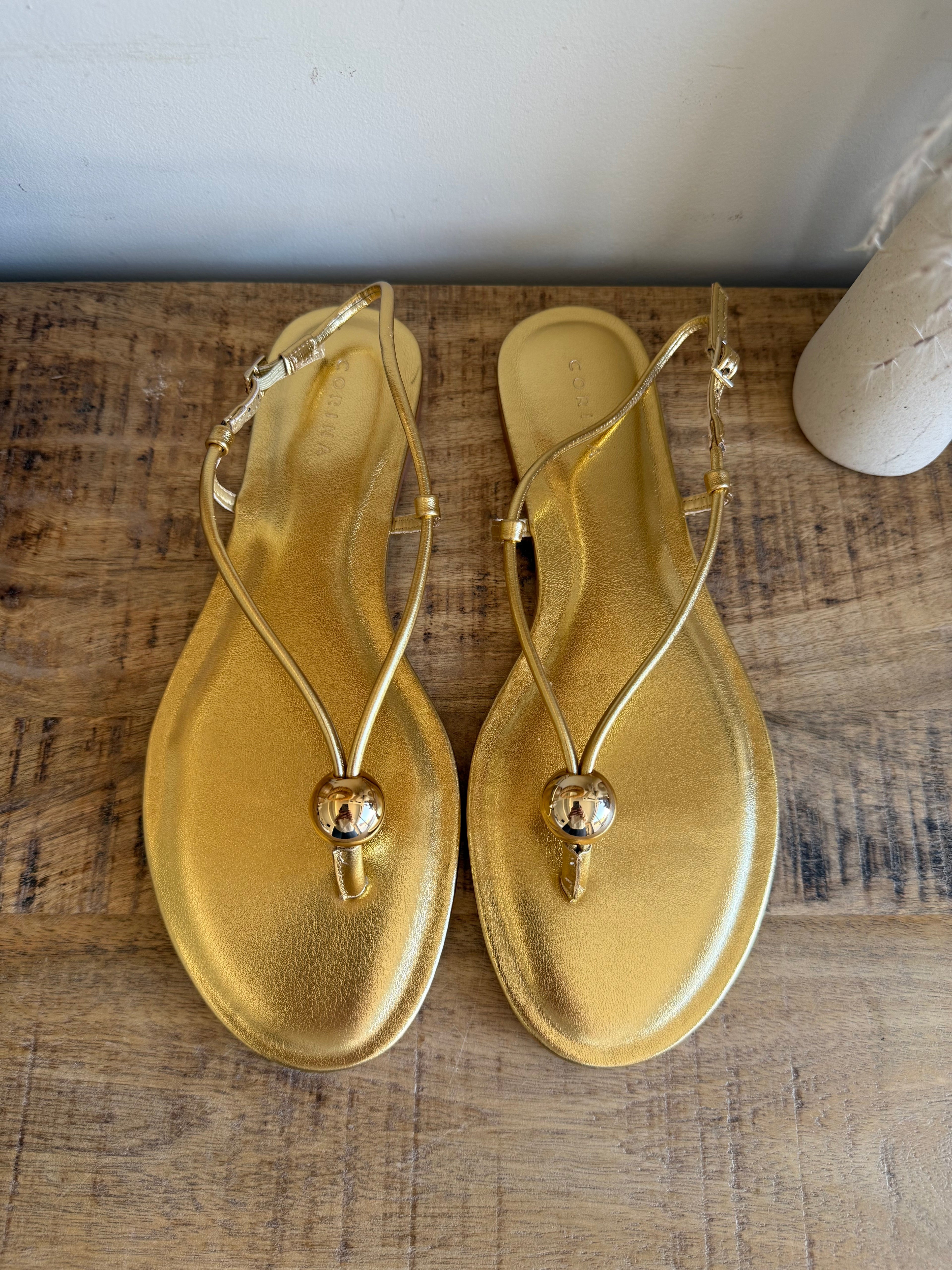 Sandalia Ball Gold