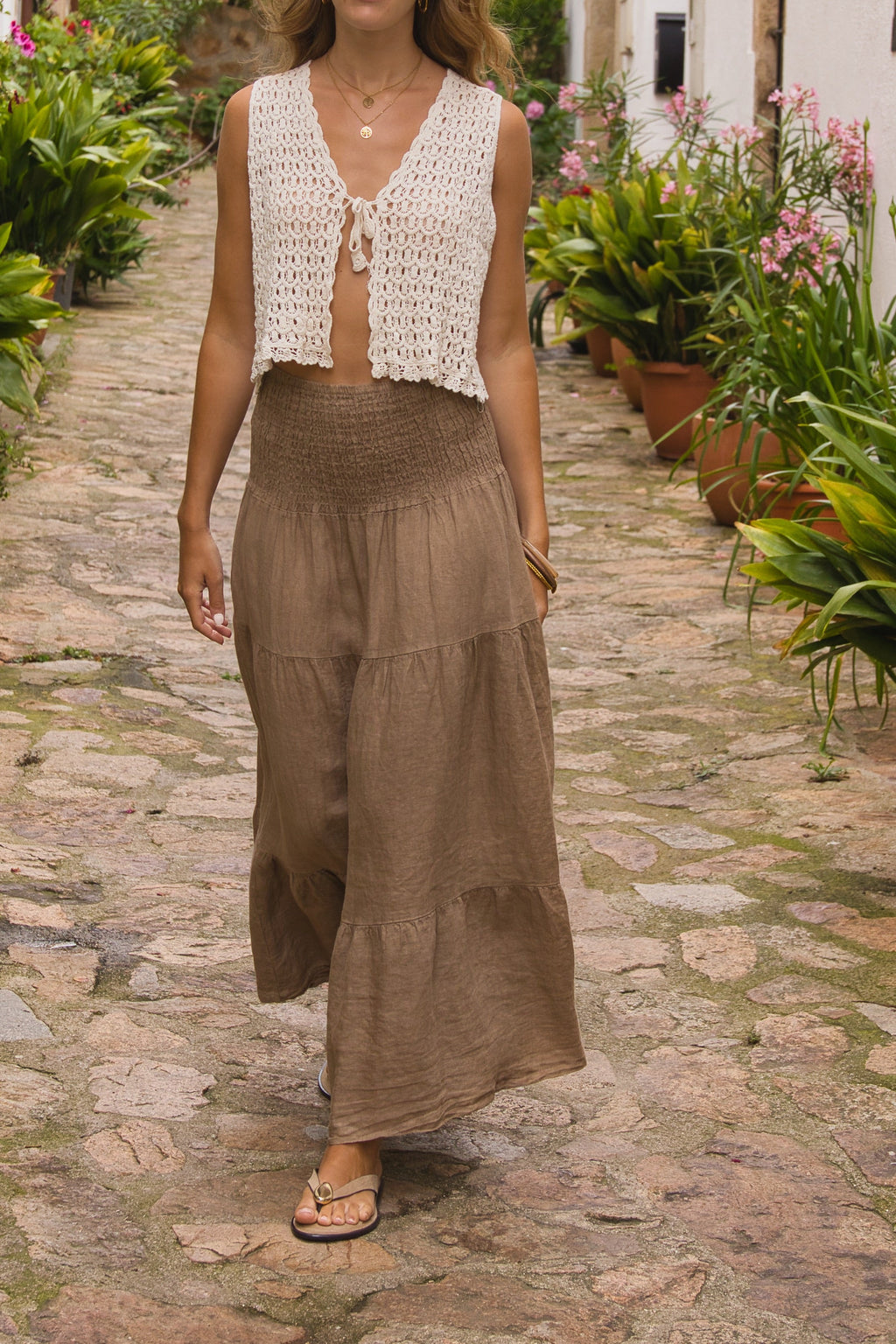 Falda Lino Anita