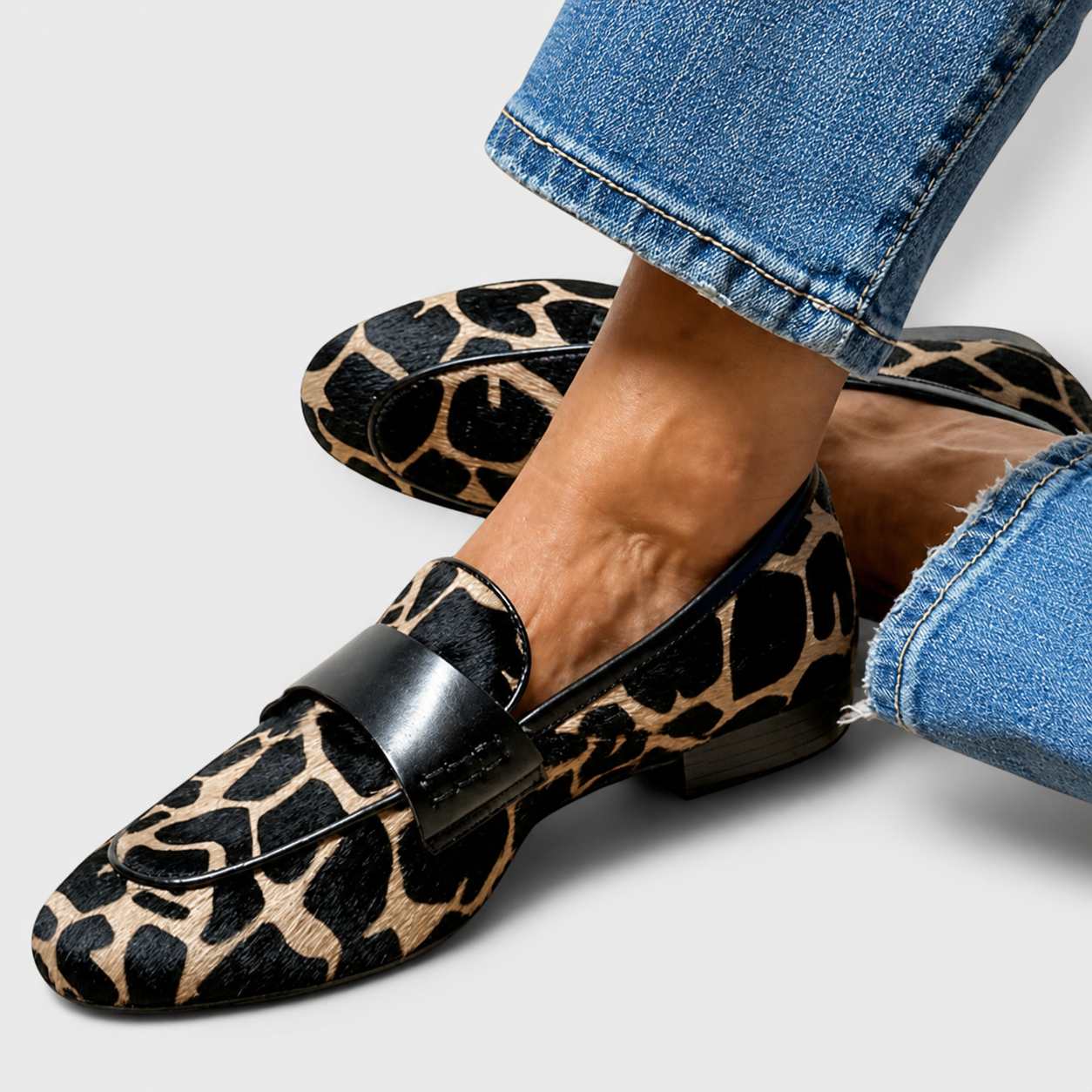 LOLI™ | MOCASINES DE LEOPARDO