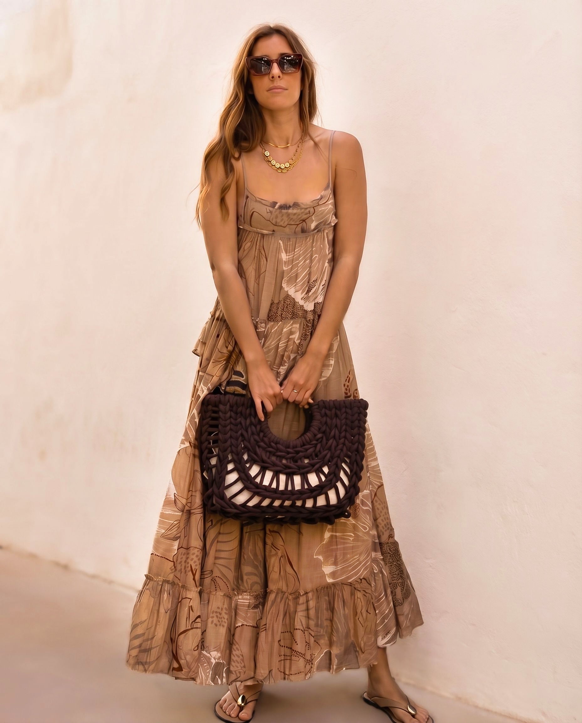Vestido Largo Boho Arena