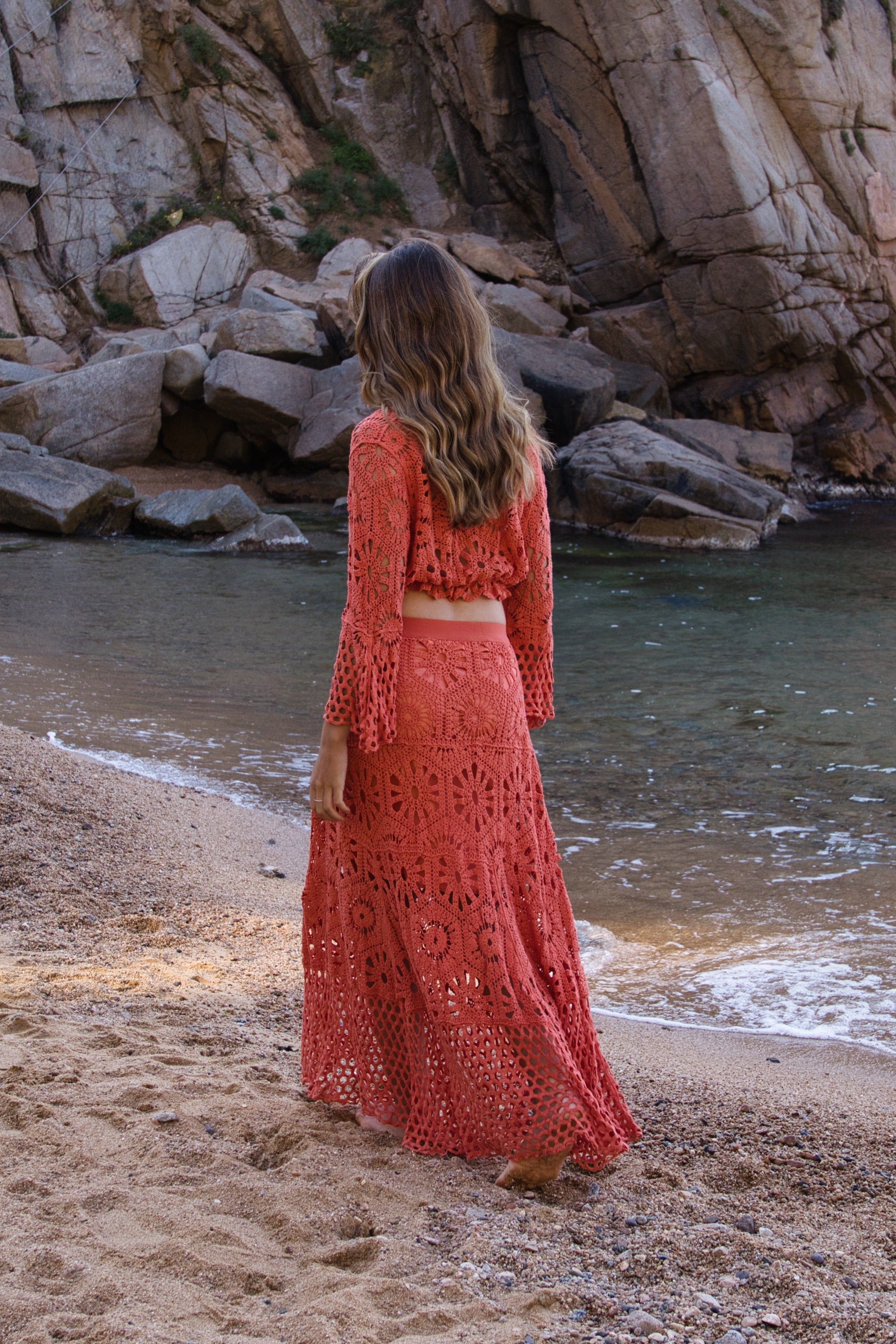 Top Crochet Boho Calado