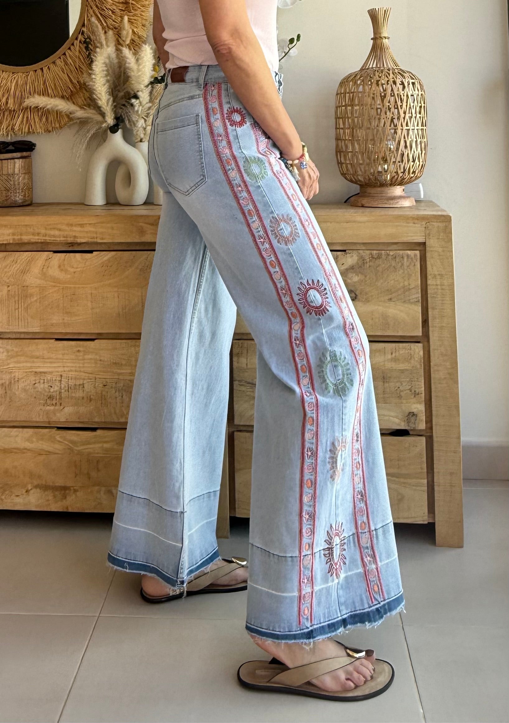 Tejano Boho Sun Bordado