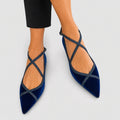 NOELIA™ | MOCASINES CHIC AZUL MARINO