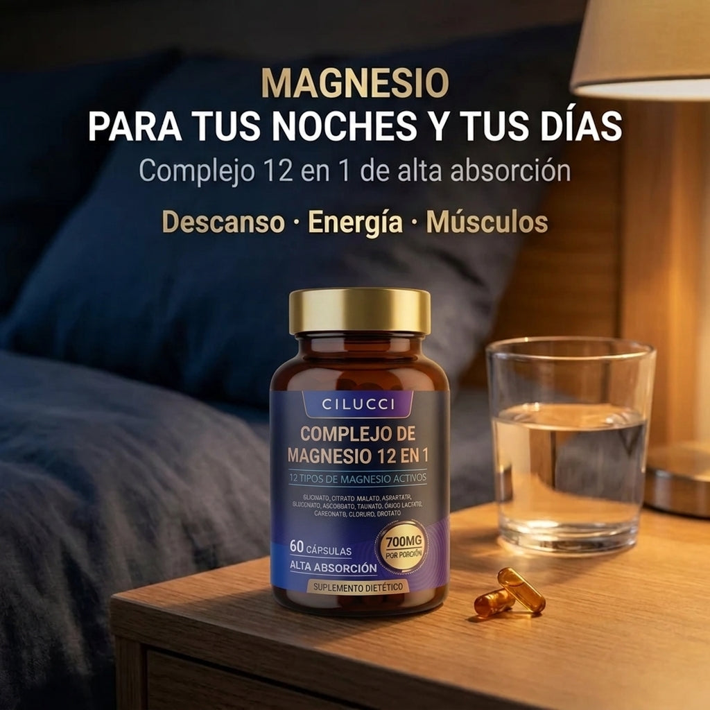 Complejo de Magnesio 12 en 1 – Cilucci