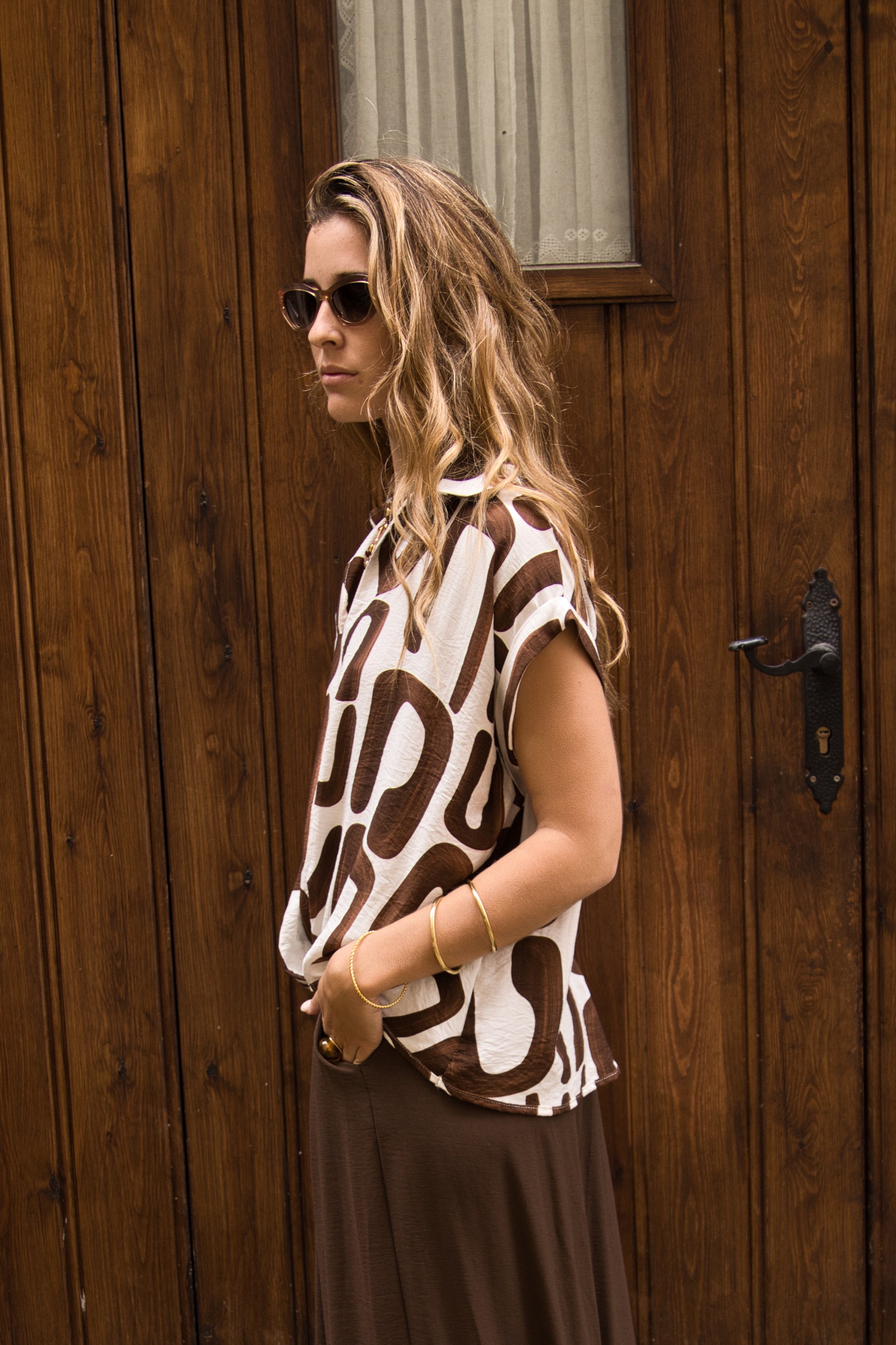 Blusa Étnica Cacao