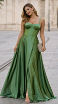 Vestido Largo Elegante de Ceremonia