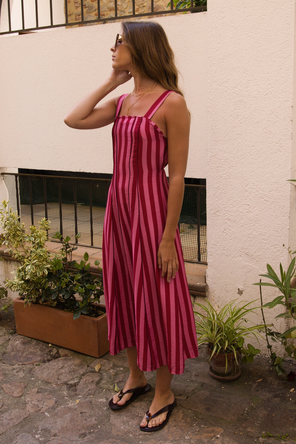 Vestido Rayas Mediterraneo