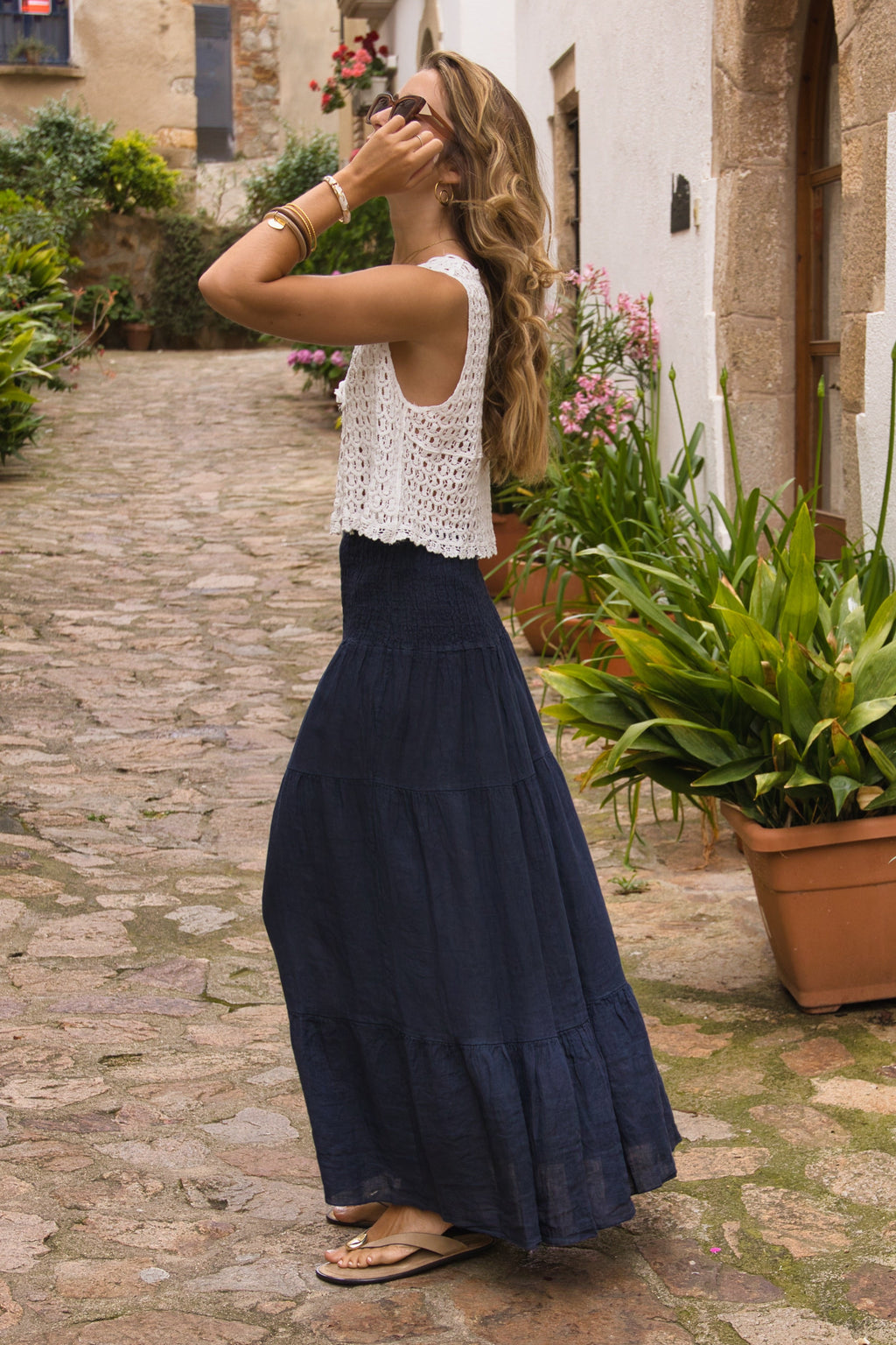 Falda Lino Anita