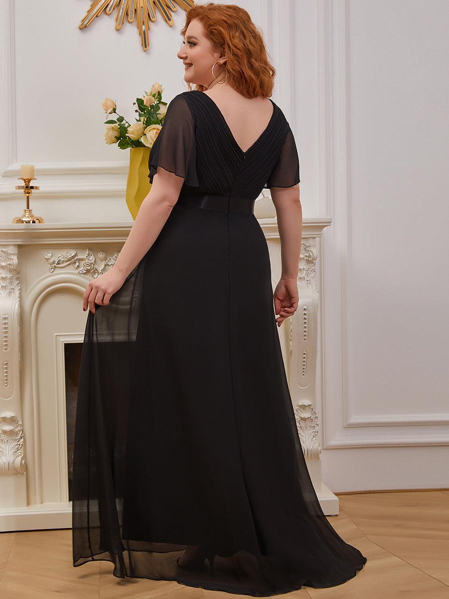 MONICA | Elegantes y vaporosos vestidos de dama de honor de gasa de cintura alta