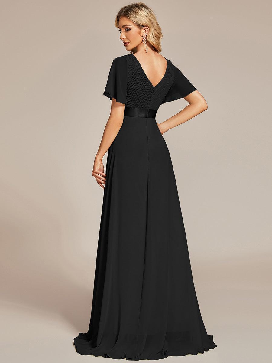 MONICA | Elegantes y vaporosos vestidos de dama de honor de gasa de cintura alta