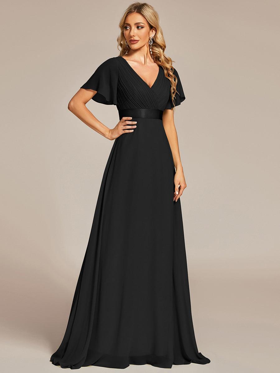 MONICA | Elegantes y vaporosos vestidos de dama de honor de gasa de cintura alta