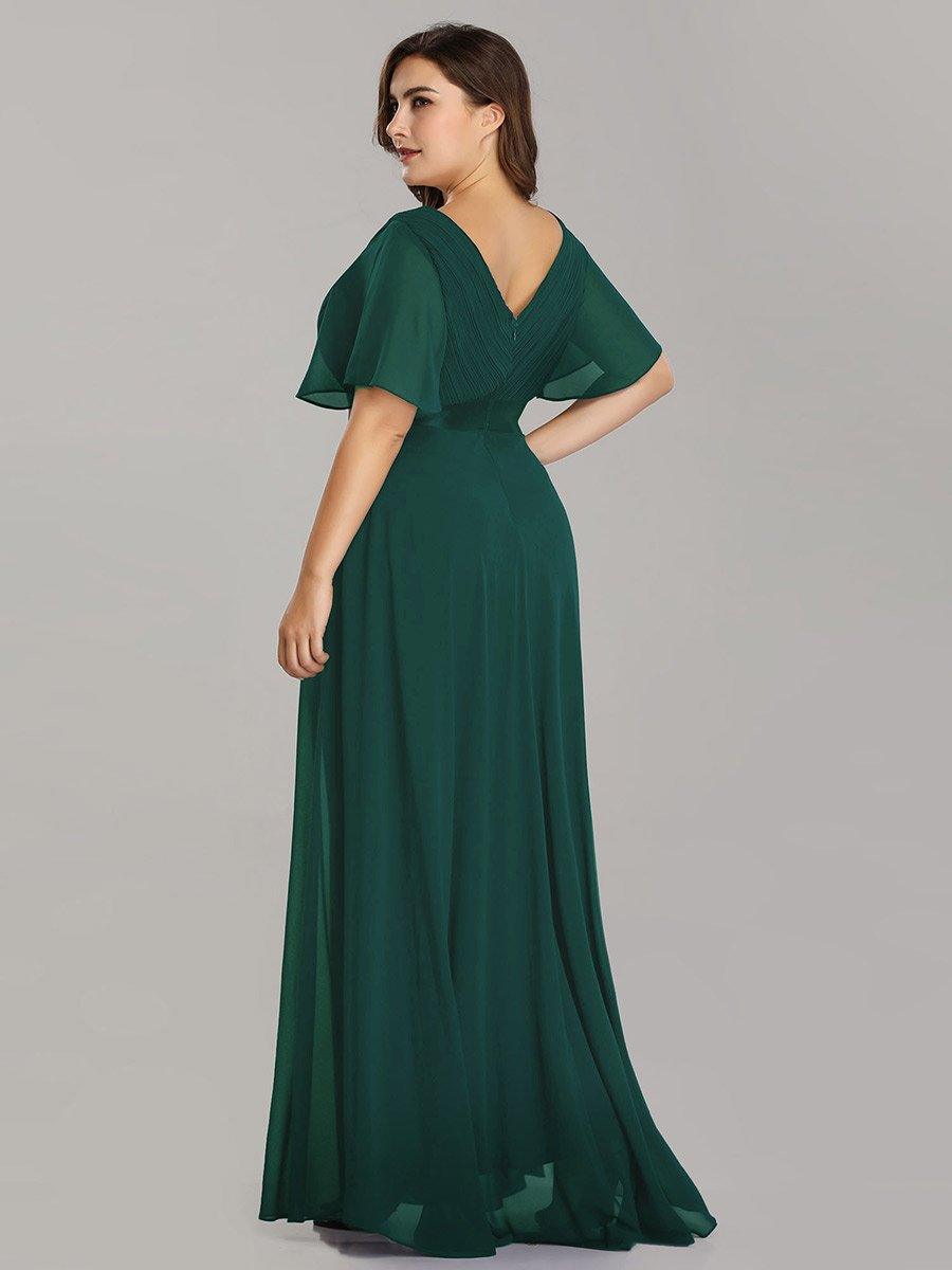 MONICA | Elegantes y vaporosos vestidos de dama de honor de gasa de cintura alta