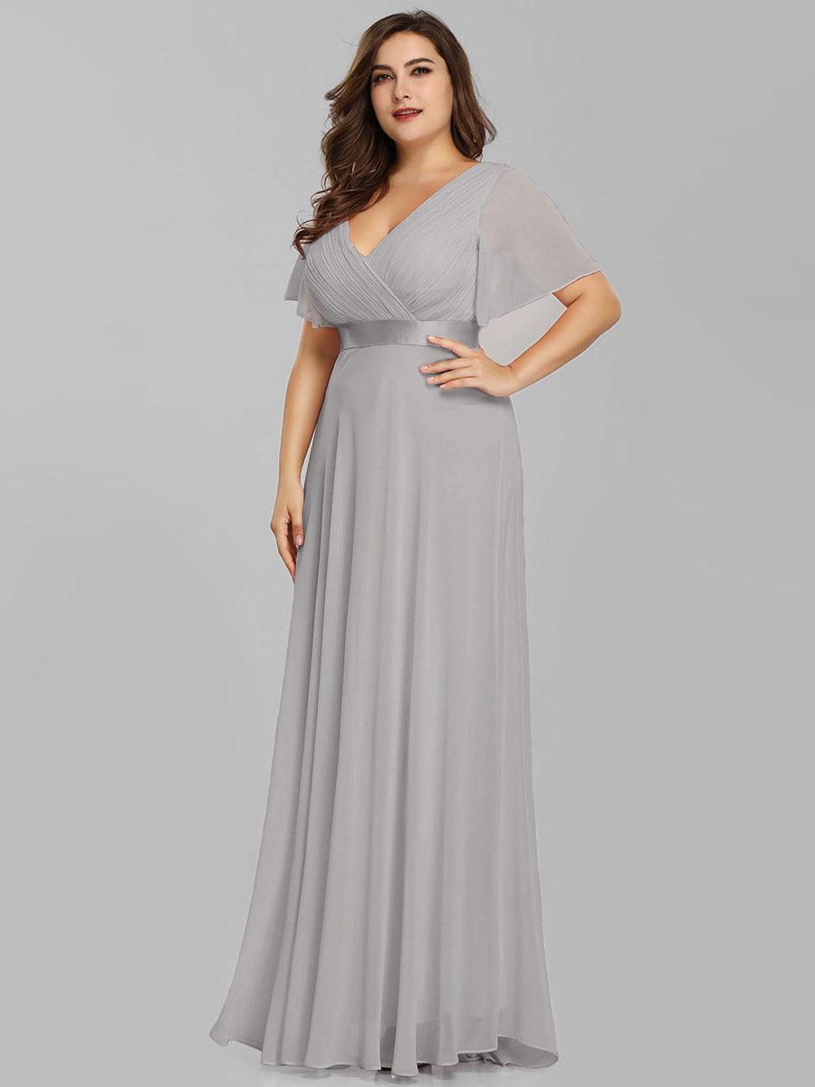 MONICA | Elegantes y vaporosos vestidos de dama de honor de gasa de cintura alta
