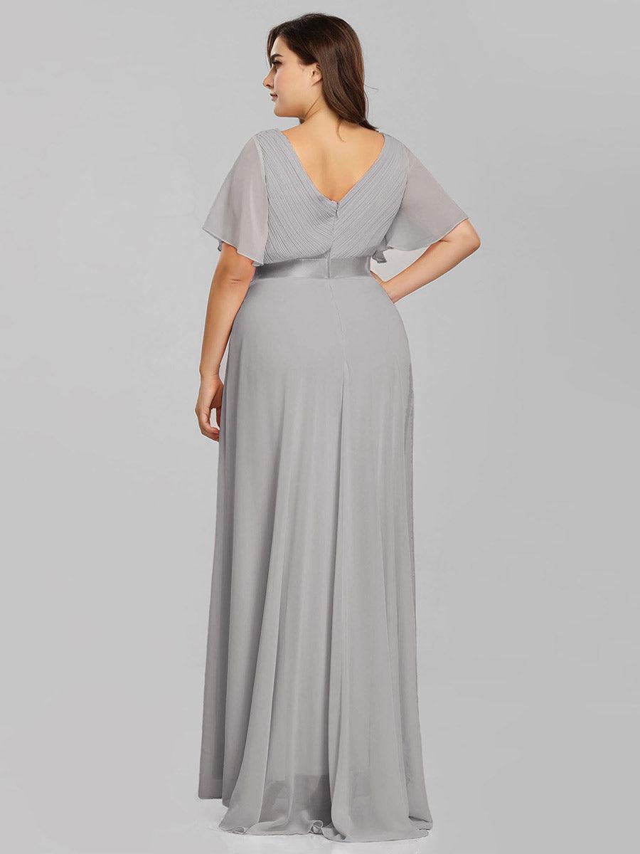 MONICA | Elegantes y vaporosos vestidos de dama de honor de gasa de cintura alta