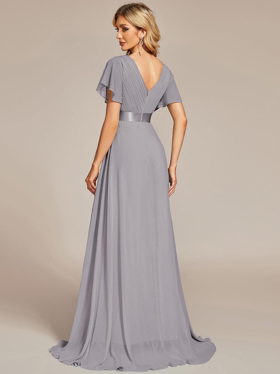 MONICA | Elegantes y vaporosos vestidos de dama de honor de gasa de cintura alta
