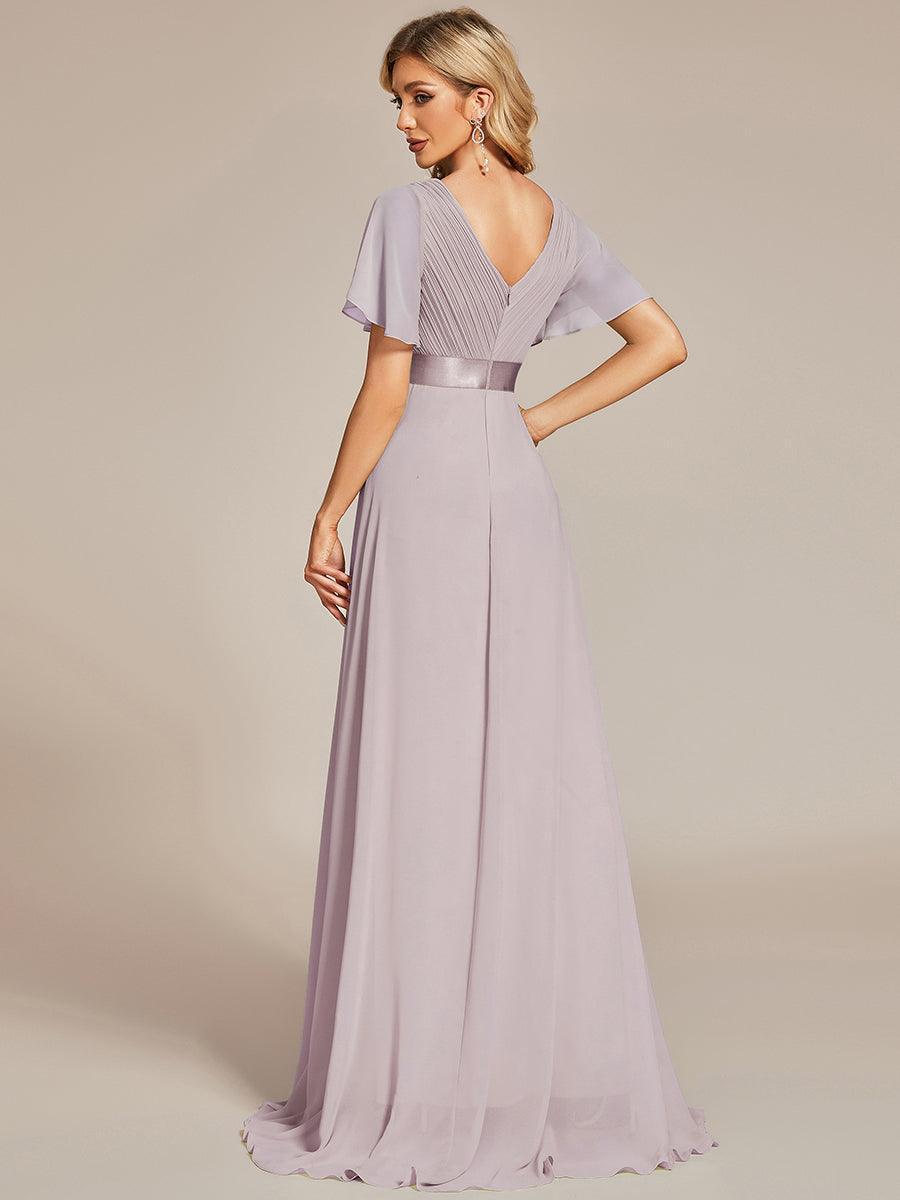 MONICA | Elegantes y vaporosos vestidos de dama de honor de gasa de cintura alta