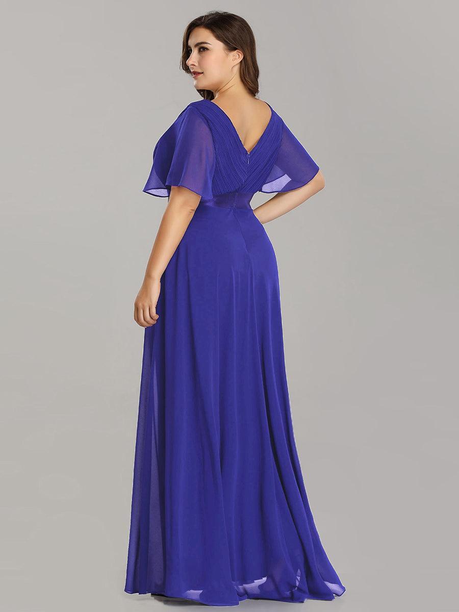 MONICA | Elegantes y vaporosos vestidos de dama de honor de gasa de cintura alta