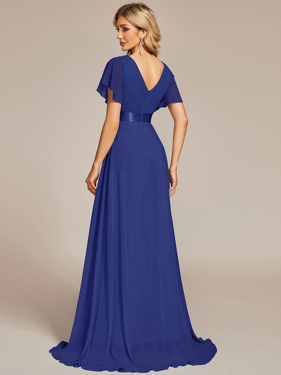 MONICA | Elegantes y vaporosos vestidos de dama de honor de gasa de cintura alta
