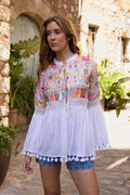 Blusa Boho Bordada Jaipur