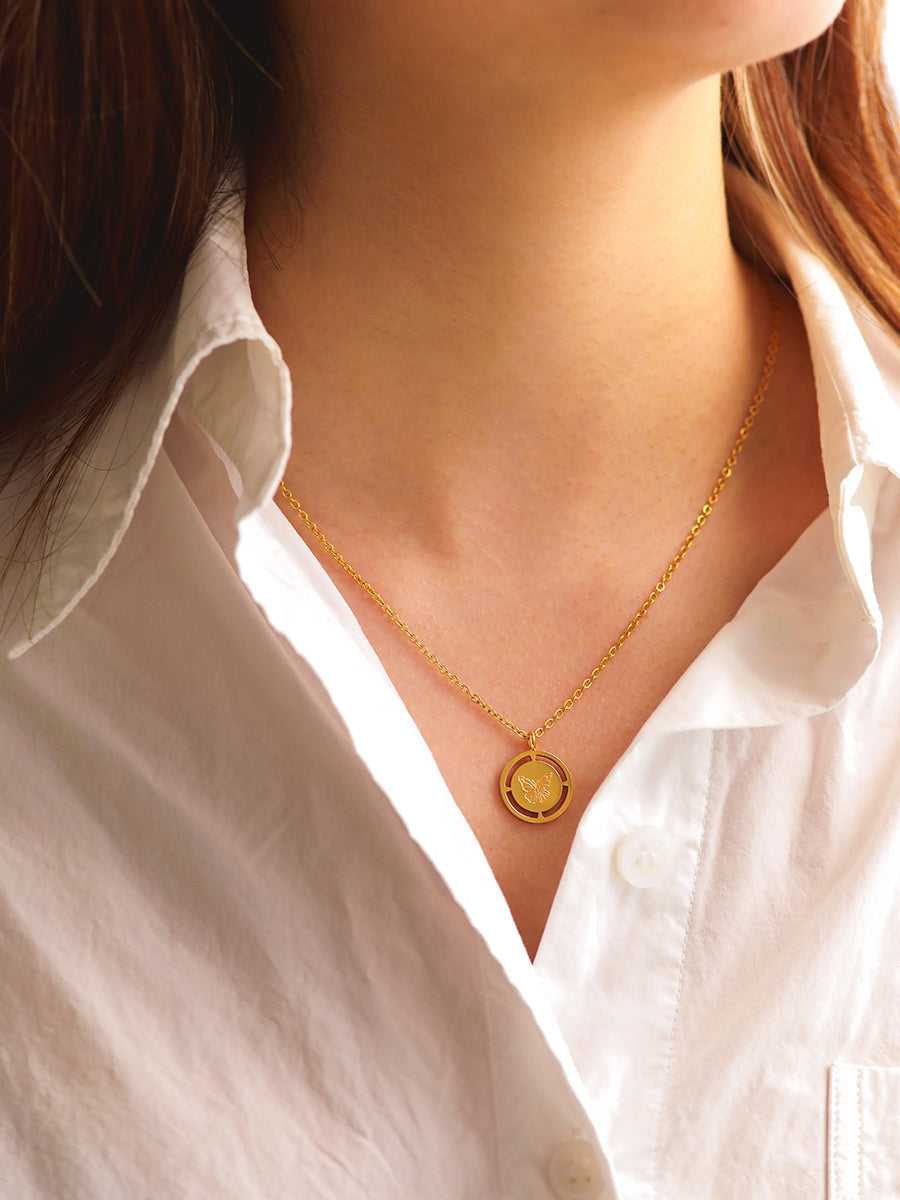 Collar Graceful Butterfly