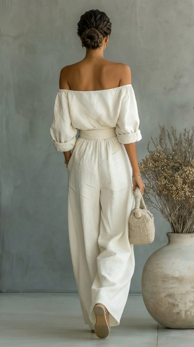 Liliána™ | Conjunto exclusivo con efecto de tela para un verano con estilo