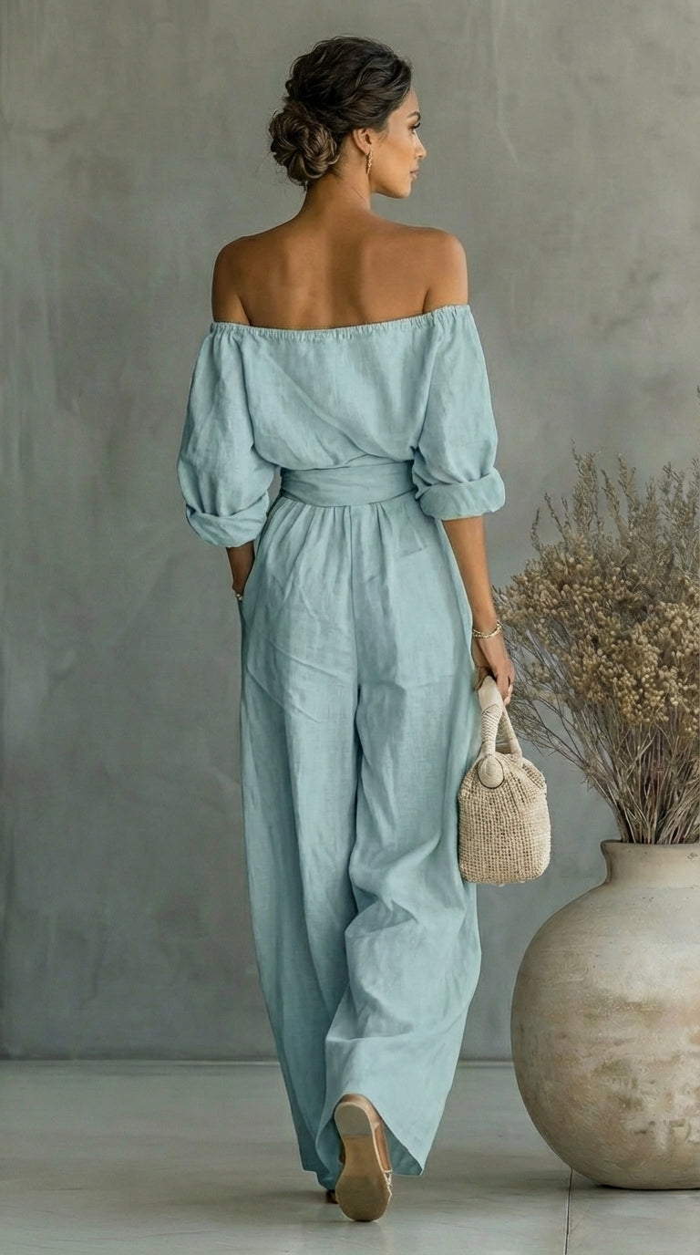 Liliána™ | Conjunto exclusivo con efecto de tela para un verano con estilo