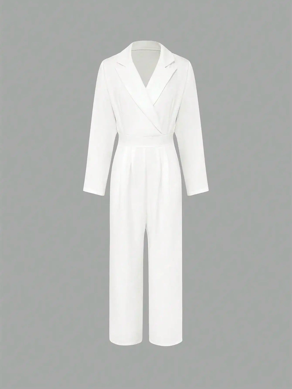Mono elegante con cintura definida