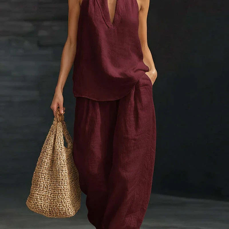 Conjunto de dos Piezas para Primavera/Verano