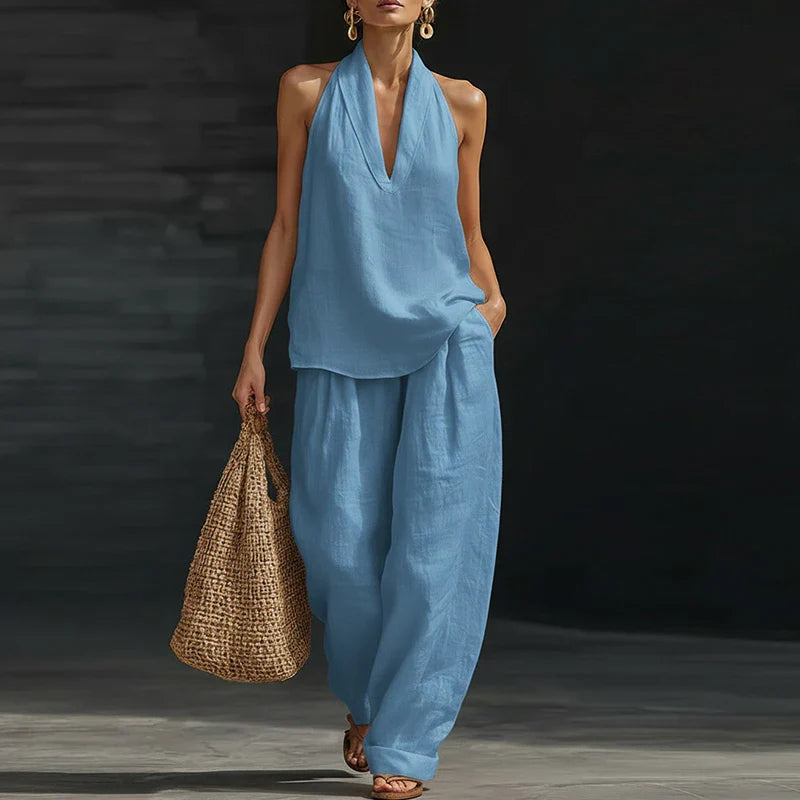 Conjunto de dos Piezas para Primavera/Verano