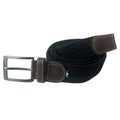Cinturón tejido informal para hombre