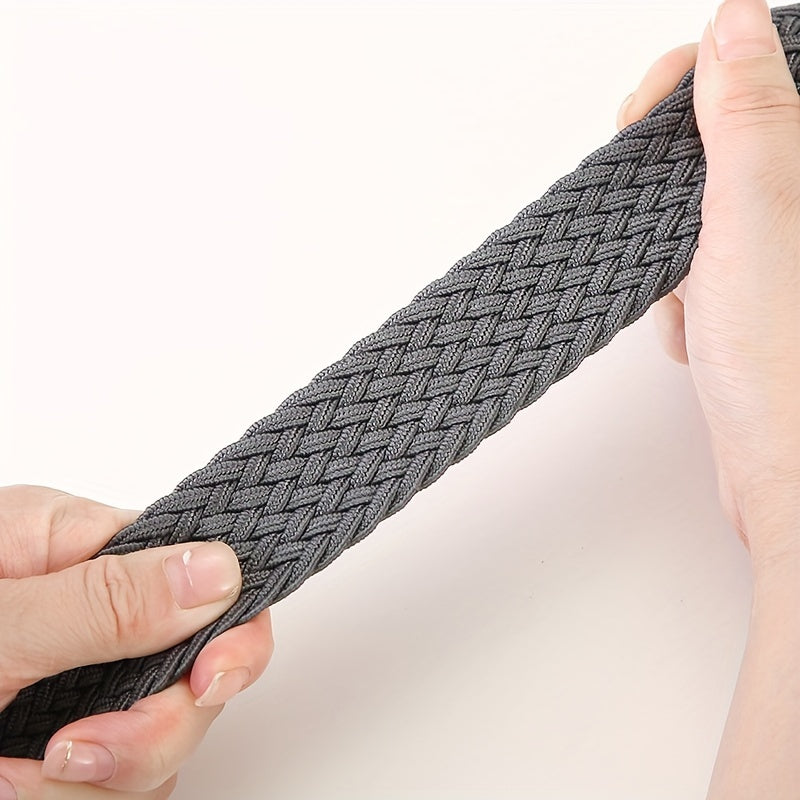 Cinturón elástico trenzado para hombre