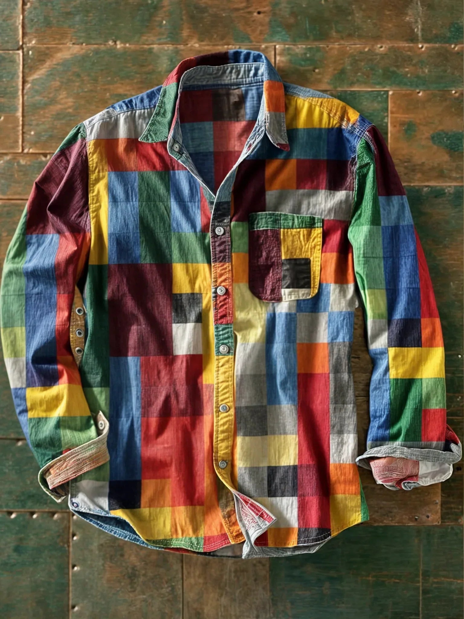 Isabella Torres - Camisa con Mosaico Exclusivo