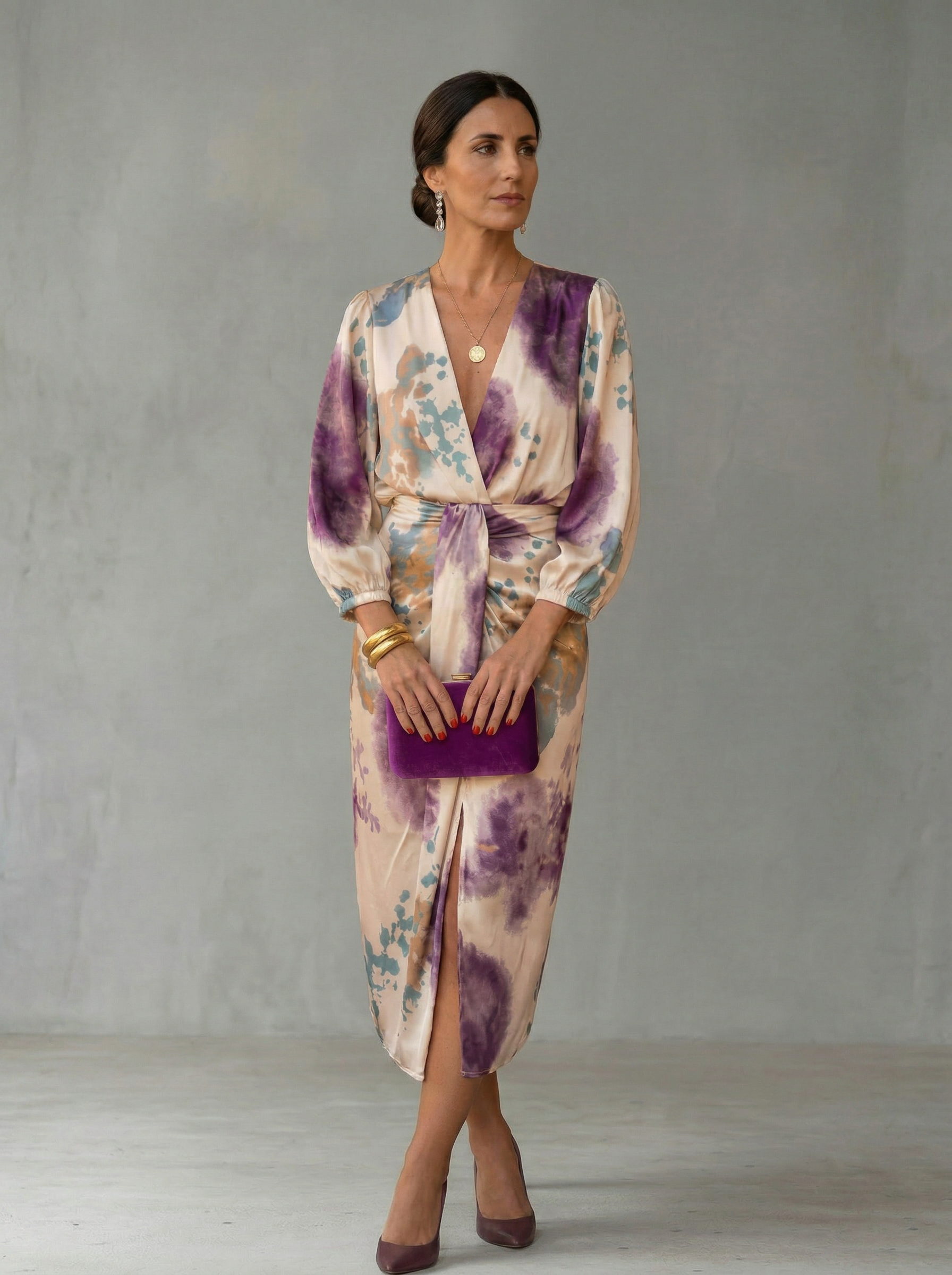 Valeria - Vestido Elegante con cuello en V