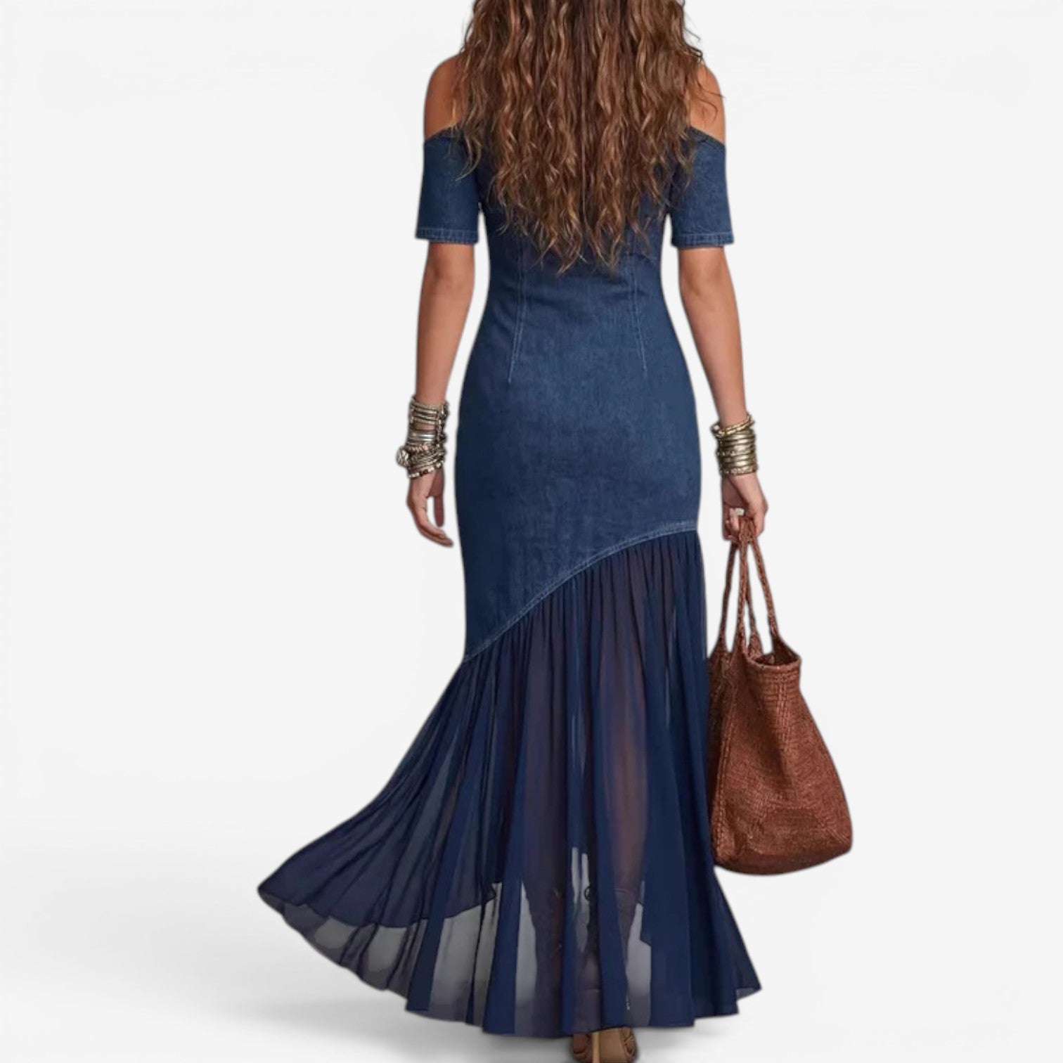 Kimberley™ Vestido largo de denim