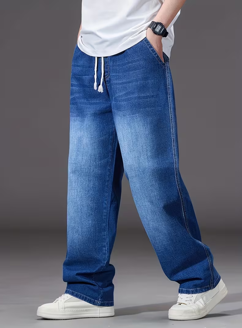 Pantalones vaqueros de tallas grandes para hombre