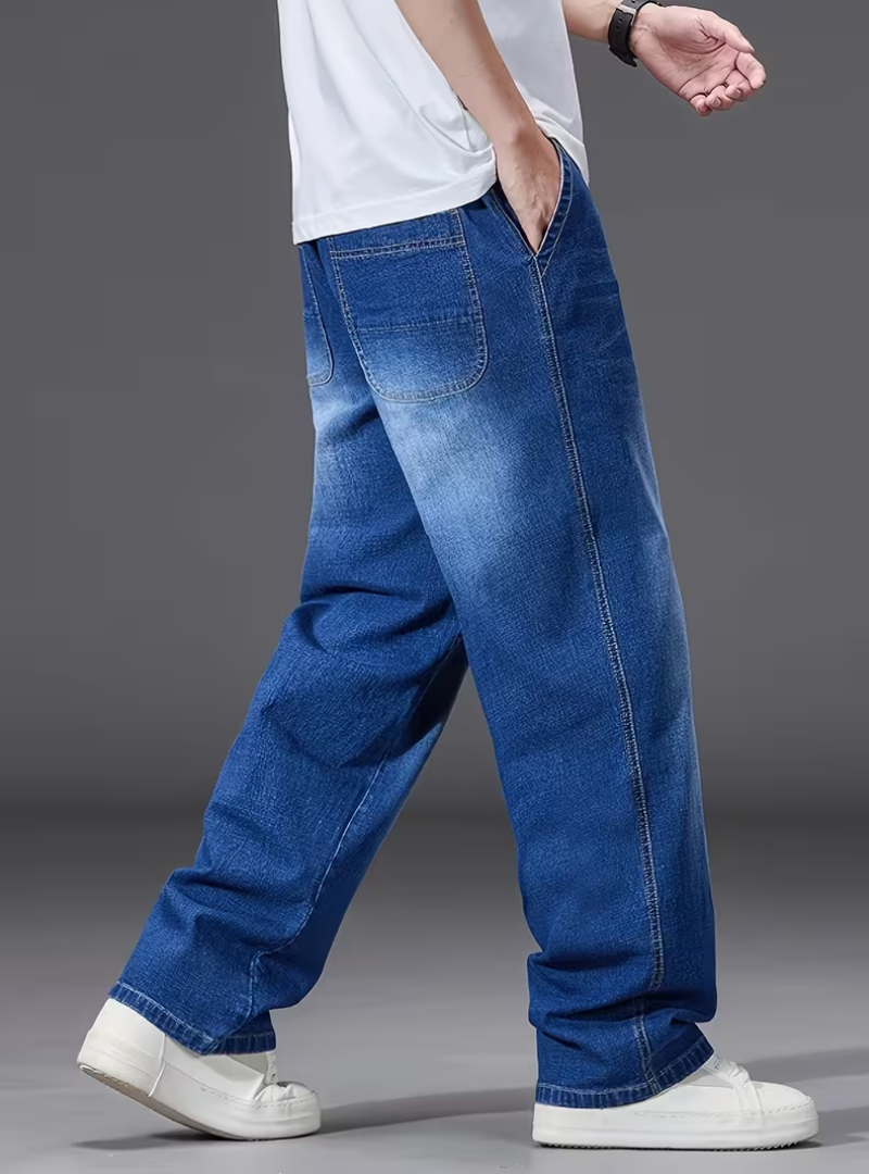Pantalones vaqueros de tallas grandes para hombre