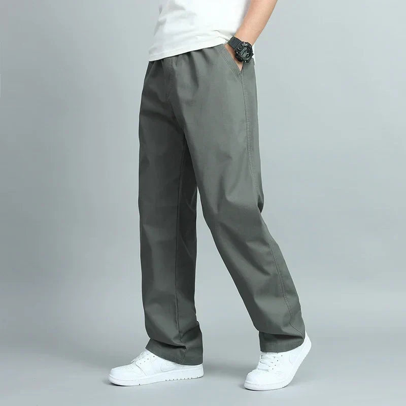 Pantalones rectos de hombre