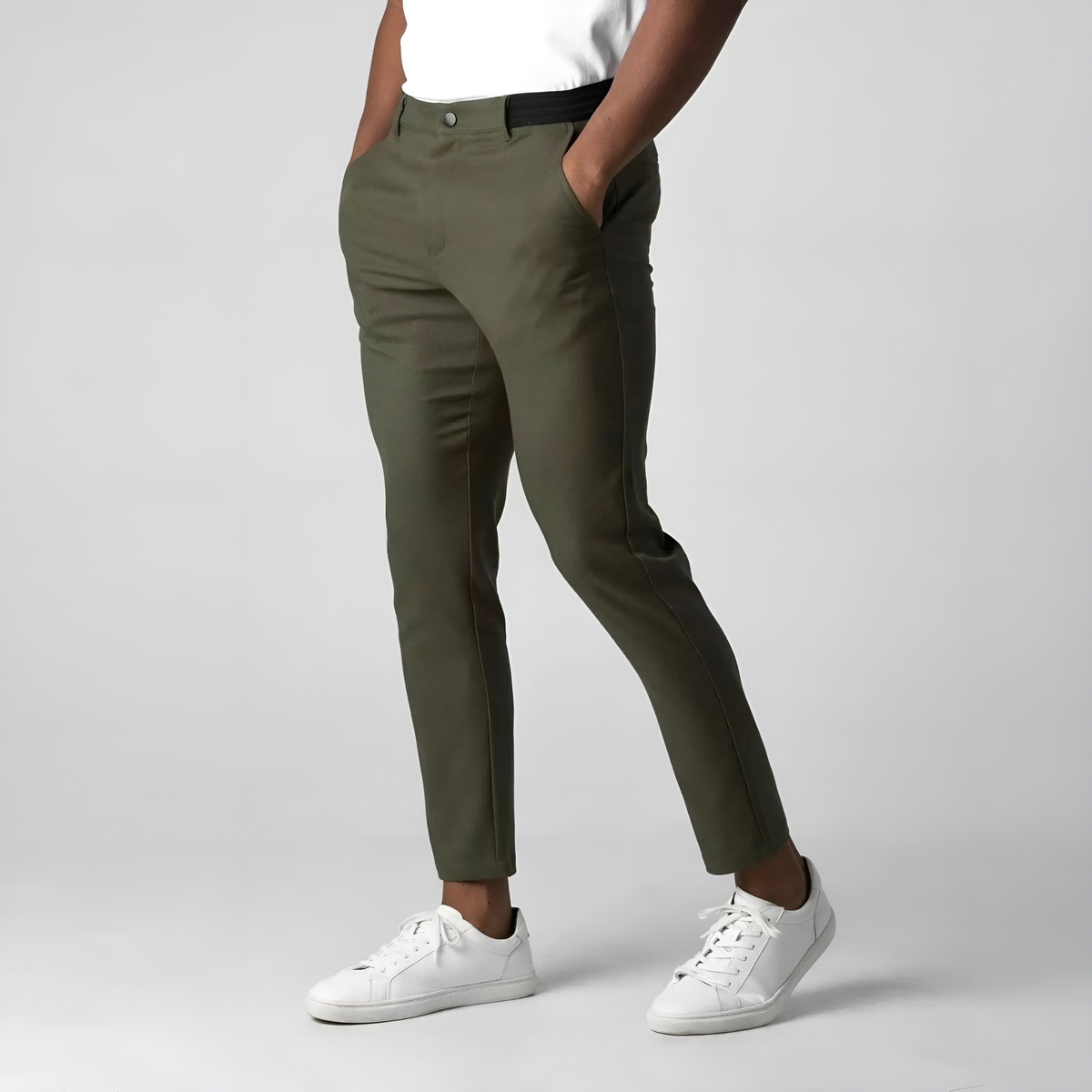 Pantalones ajustados para hombre