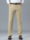 Pantalones rectos de hombre