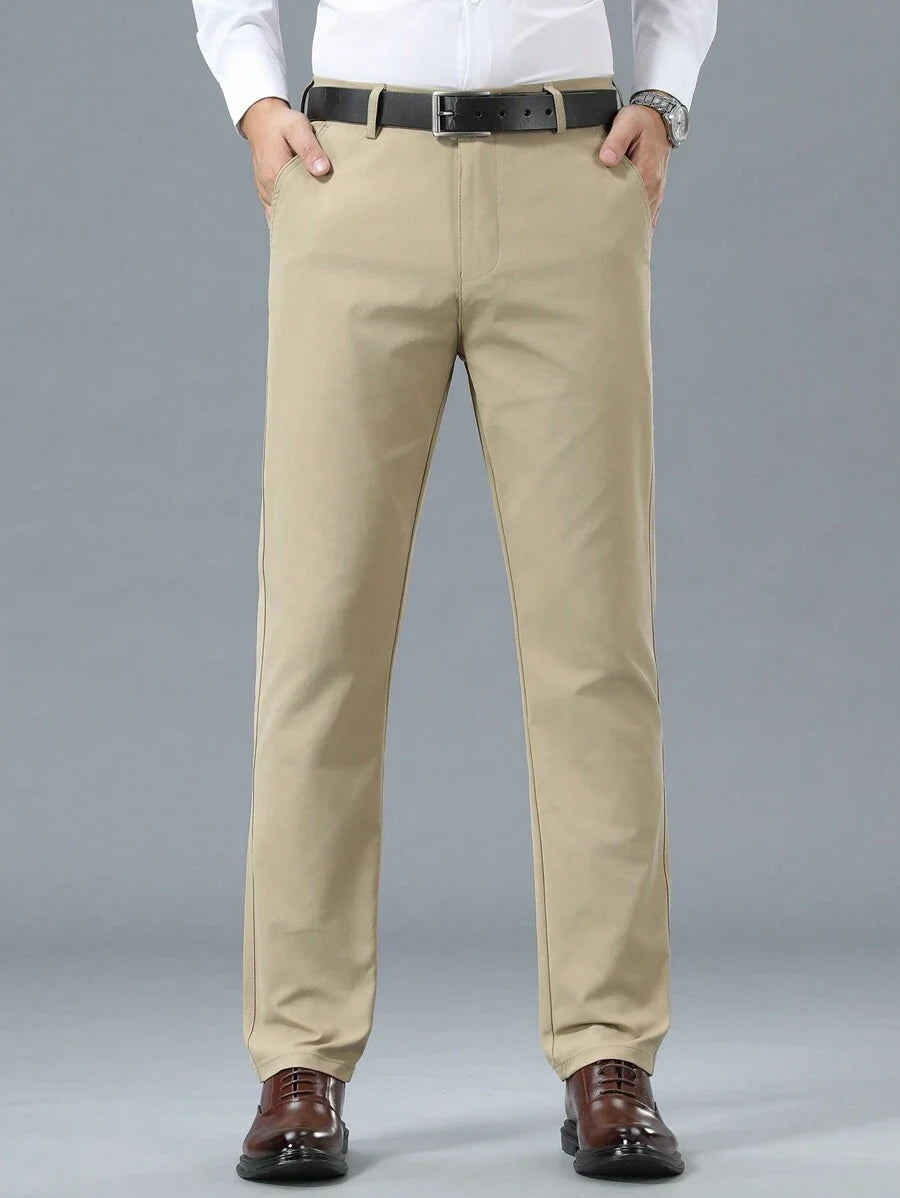 Pantalones rectos de hombre