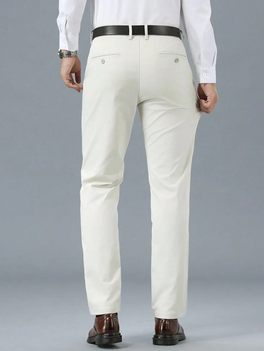 Pantalones rectos de hombre
