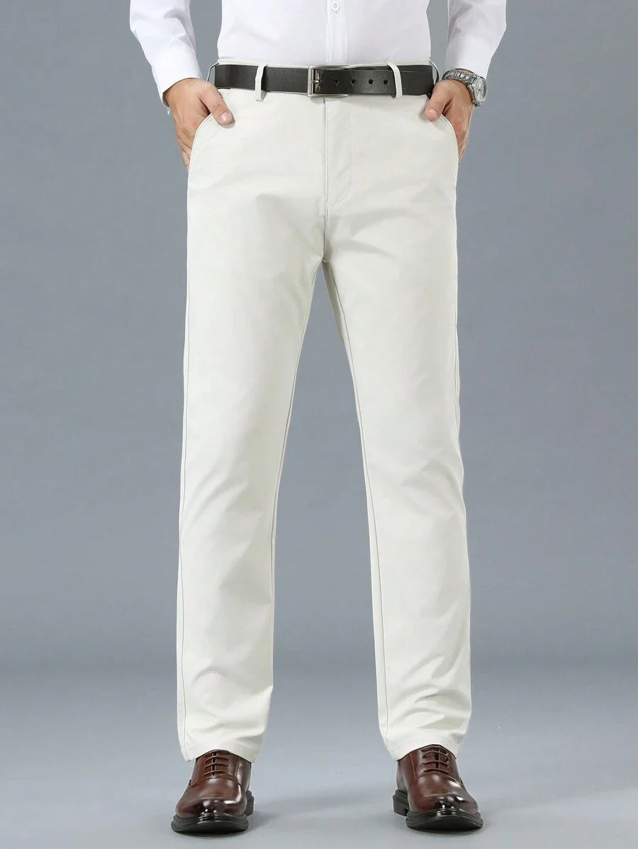 Pantalones rectos de hombre