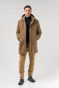 Parka Larga con Capucha